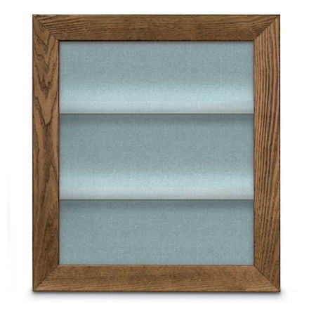 United Visual Products Outdoor Enclosed Combo Board, 42"x32", Black Frame/Black Porc & Black UVCB4232ODB-BLKPORC-BLACK